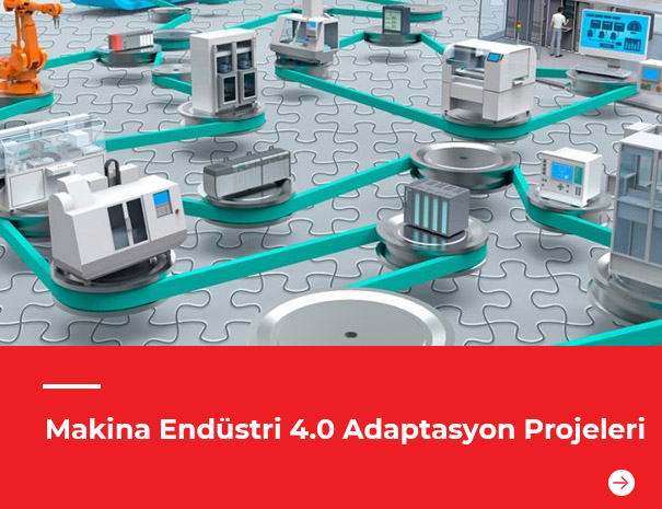 Makina Endüstri 4.0 adaptasyon projeleri RED