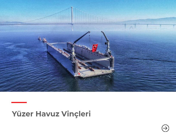 Yüzer Havuz Vinçleri